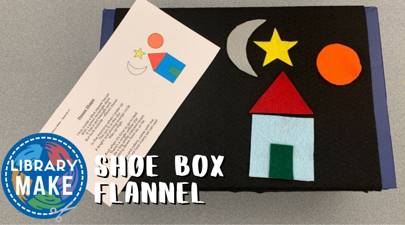Shoe Box Flannel Library Make