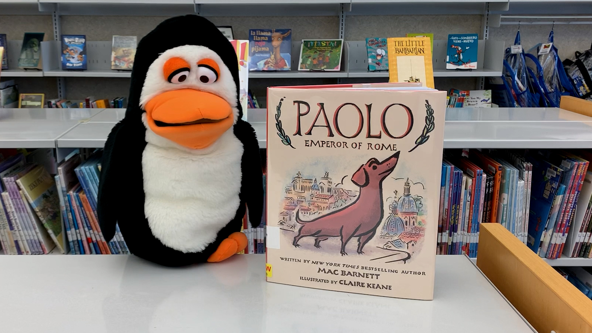 Puppet Book Talk: Paolo