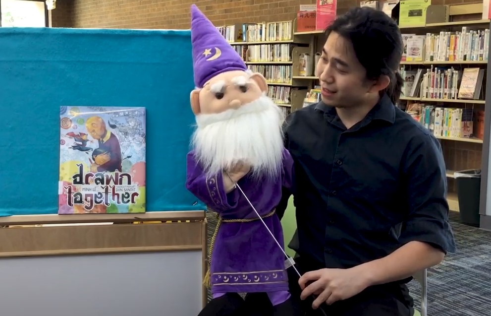 Puppet Book Talk: Drawn Together