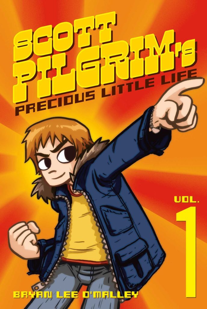 Scott Pilgrim graphic novel cover