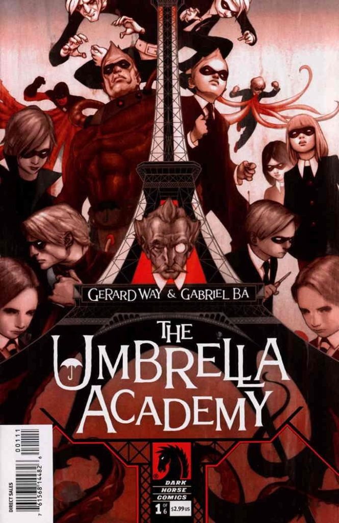 The Umbrella Academy graphic novel cover